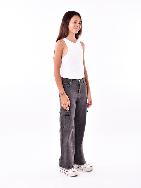 JEAN BRUNA GRIS OSCURO