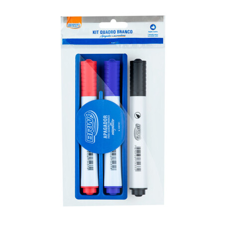 Marcador+Borrador Para Pizarra Brw Marcador+Borrador Para Pizarra Brw