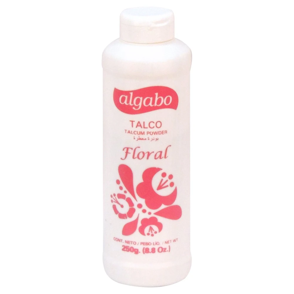 ALGABO TALCO FLORAL FR. X 250 GR.