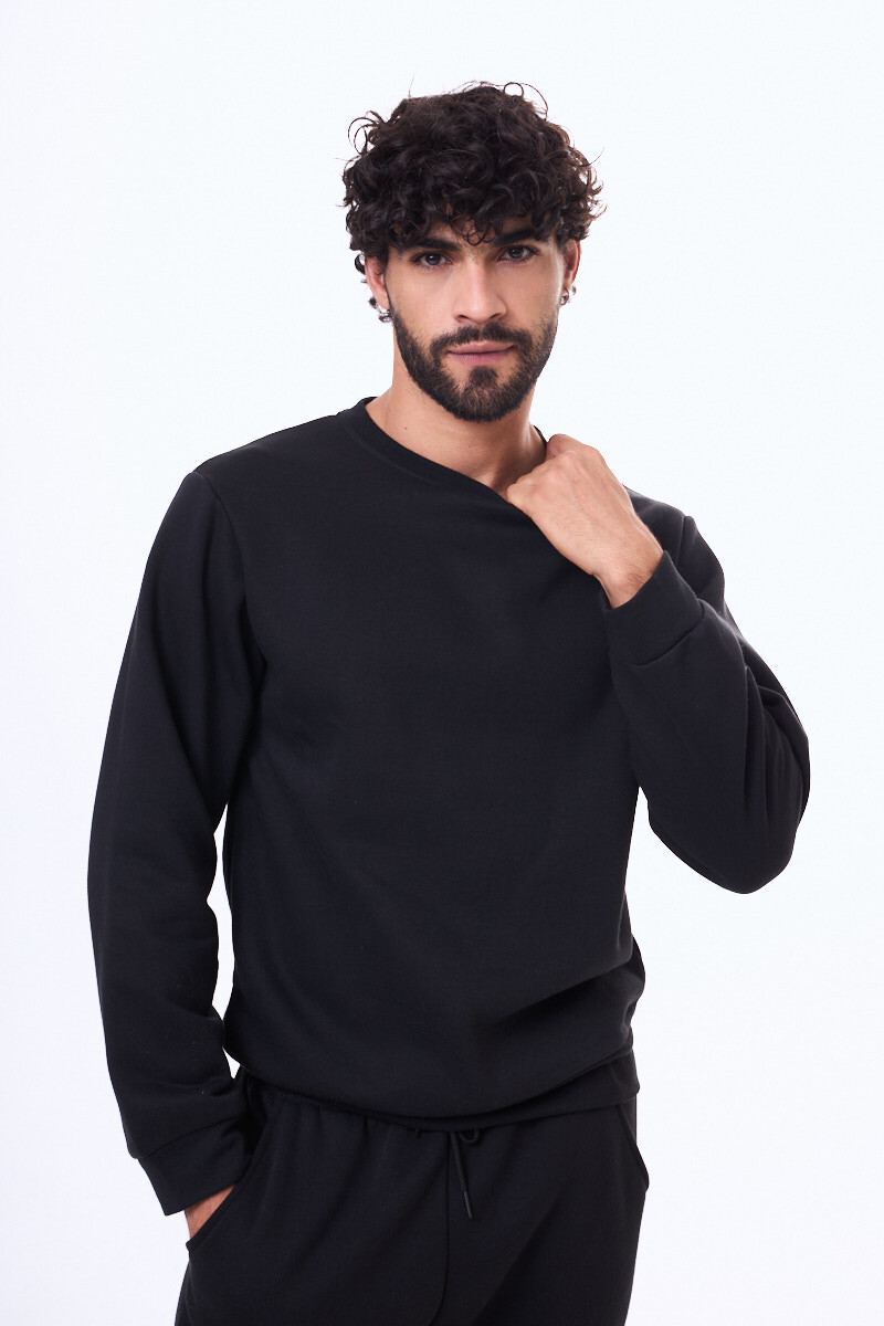 Buzo Felpa Olavarria - Negro 