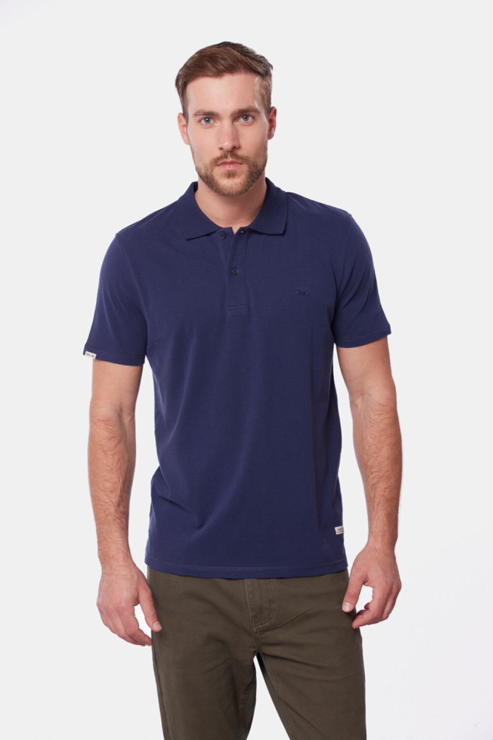 REMERA POLO JERSEY LISA Azul