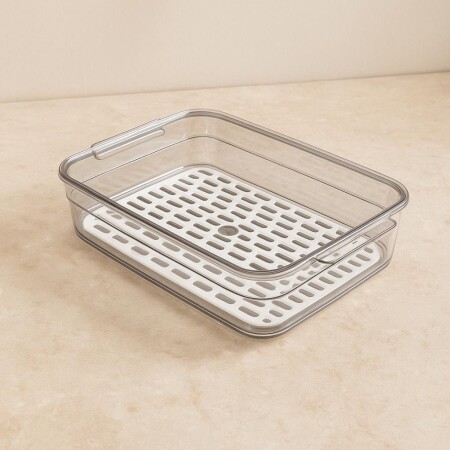 ORGANIZADOR ACRILICO CON TAPA 33,6X21,5X6CM ORGANIZADOR ACRILICO CON TAPA 33,6X21,5X6CM