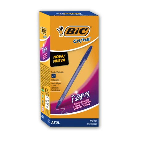 BIC bolígrafo Fashion - colores surtidos x25u BIC bolígrafo Fashion - colores surtidos x25u