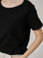 Remera Cordata Negro