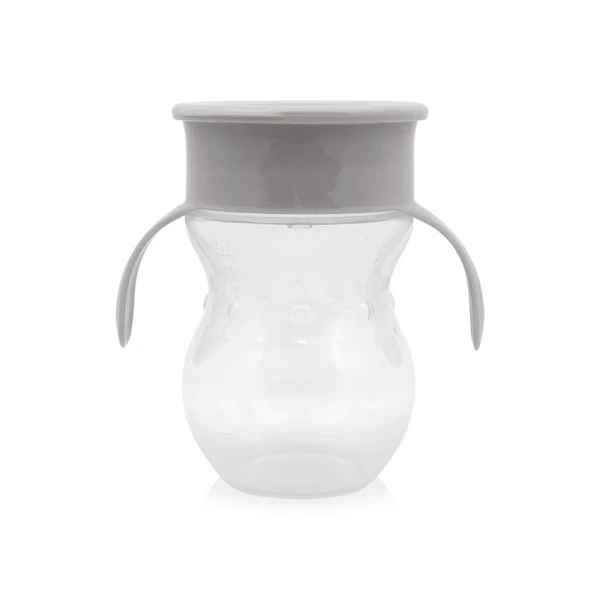 Vaso anti derrame 360 lorelli gris