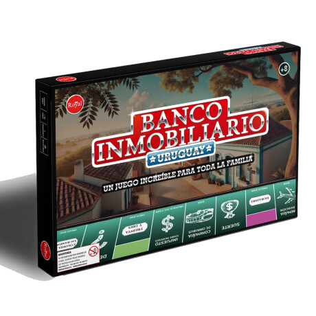 BANCO INMOBILIARIO URUGUAY ROYAL PREMIUM 001
