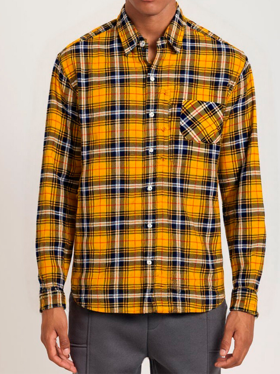 CAMISA CONQUES - Amarillo 