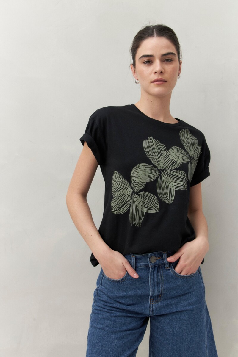 REMERA COLIRA Negro