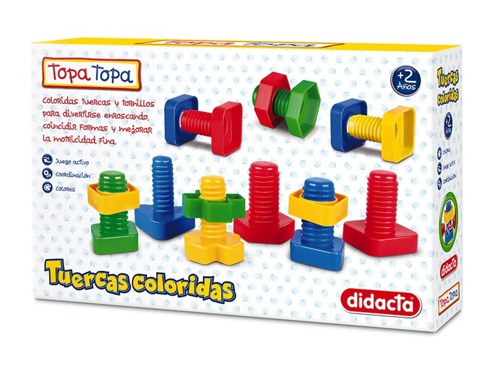 Tuercas coloridas 