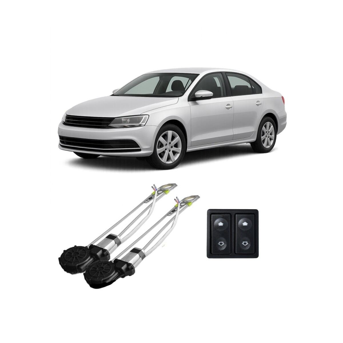 Alzacristales 2 Vidrios (caja Verde) 