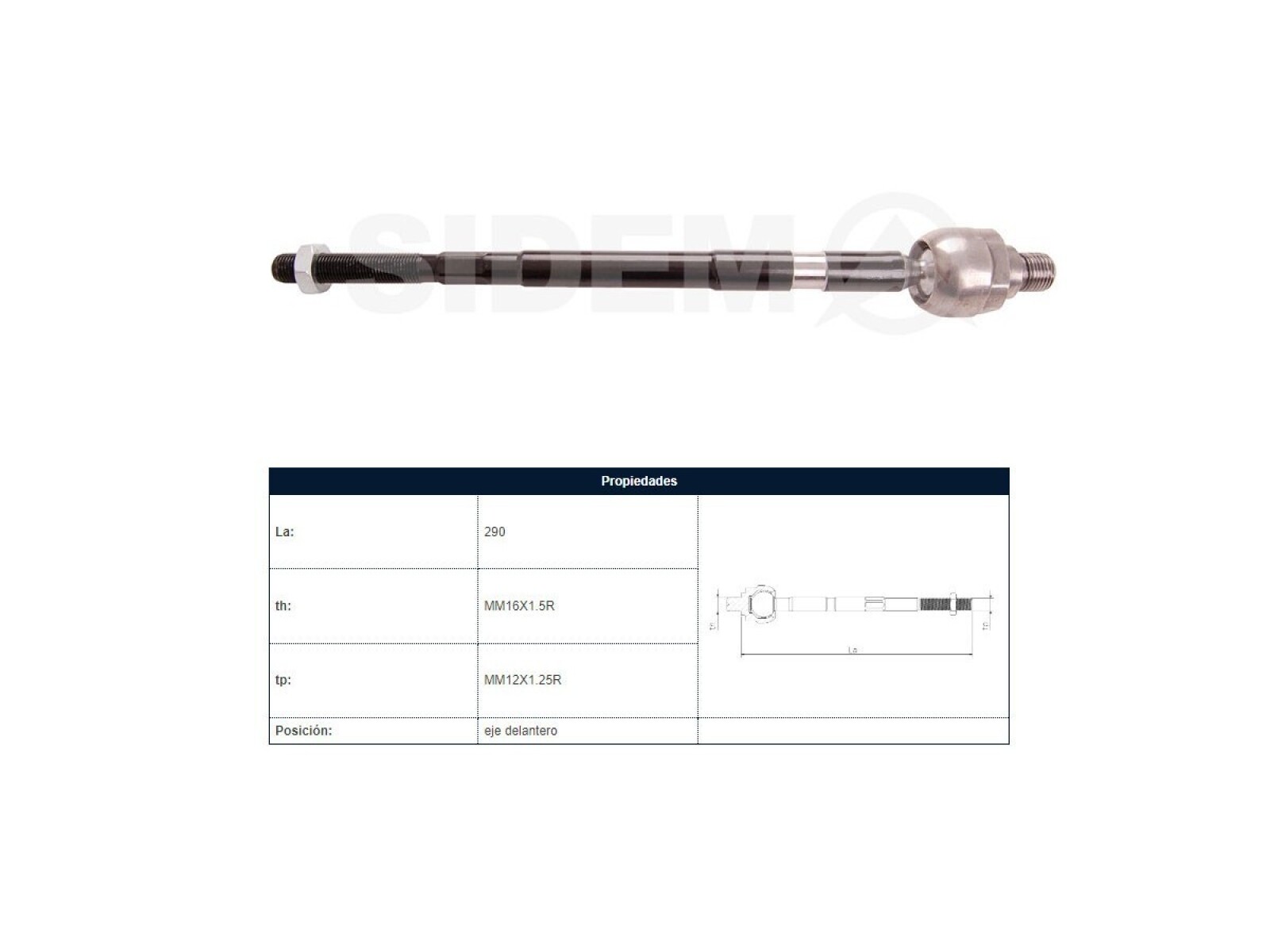 Mate Hyundai I10, Kia Picanto 07-13 Der/Izq 