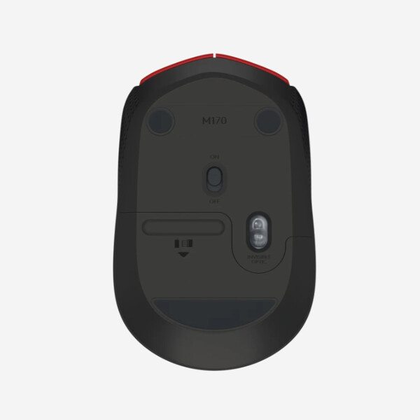 Mouse Inalámbricos Logitech M170 ROJO