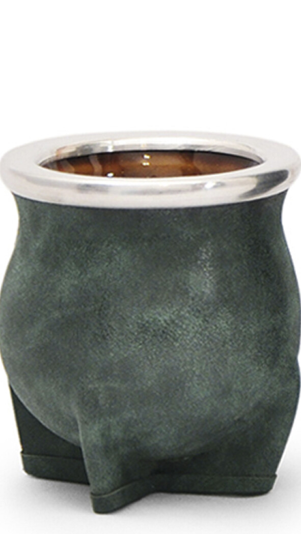 MATE DE CERÁMICA MEDIANO ALFA PETRÓLEO ENGRASADO