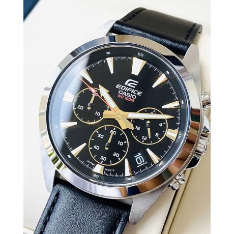 Reloj Análogo Casio Edifice EFV-630L Alta Gama Negro