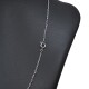 Cadena Forcet En Platino Con Cierre En Oro 18K Blanco. Largo 40 Cm Cadena Forcet En Platino Con Cierre En Oro 18K Blanco. Largo 40 Cm