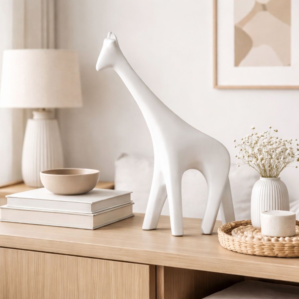 DECORACION GIRAFFE Blanco 