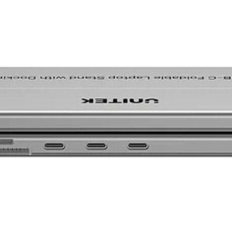 Soporte y Hub Unitek para Notebook Aluminio Plegable 001