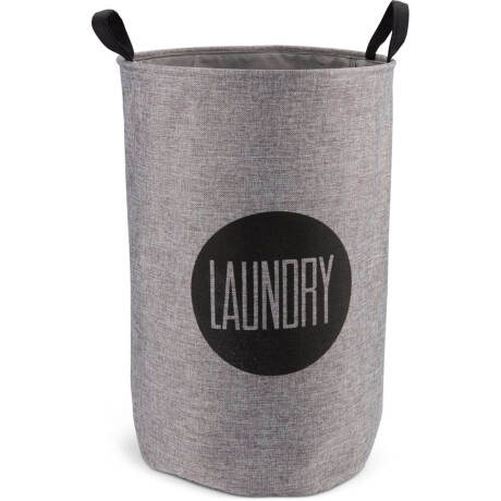 Cesta Para Ropa Enar Ø39Xa58Cm Gris