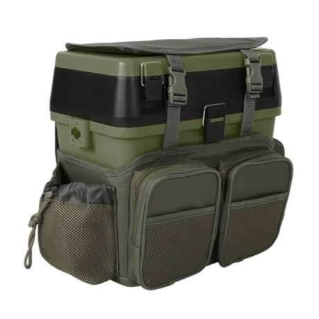 MOCHILA DE PESCA CON CAJA DE ASIENTO DE PESCA MOCHILA DE PESCA CON CAJA DE ASIENTO DE PESCA