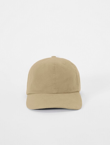 GORRA BÁSICA UNISSEX BEIGE