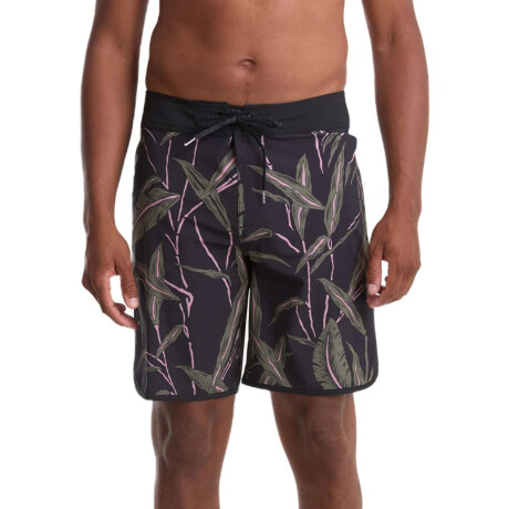 Boardshort Volcom Abg Encounter Scallop Mod 19 Negro