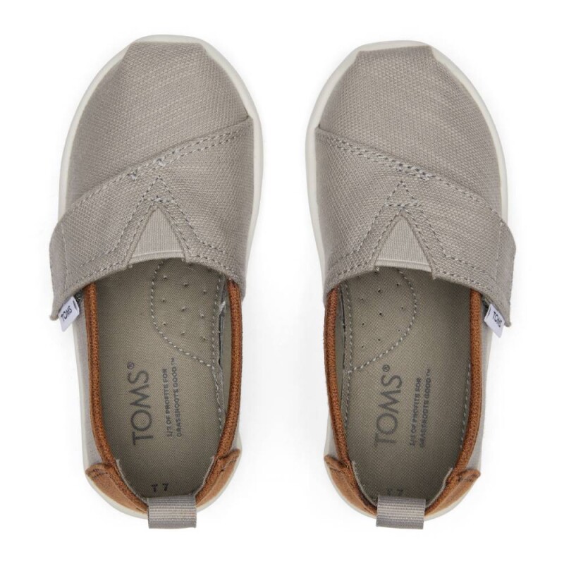 Alpargatas Recycl Cotton Alpr Esp Niños Grey