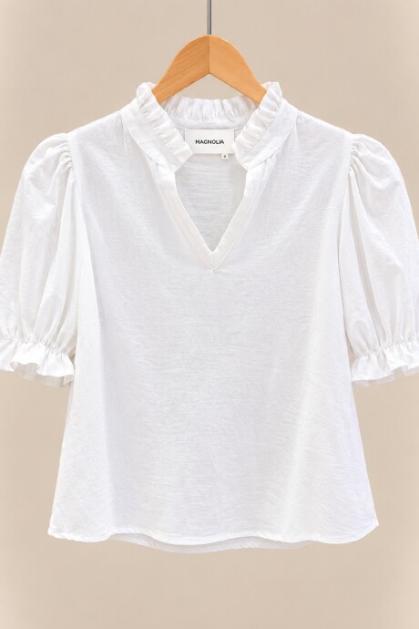 Blusa Danesa Blanco