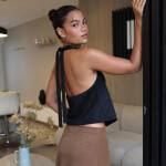FALDA OLIVIA MOCCA