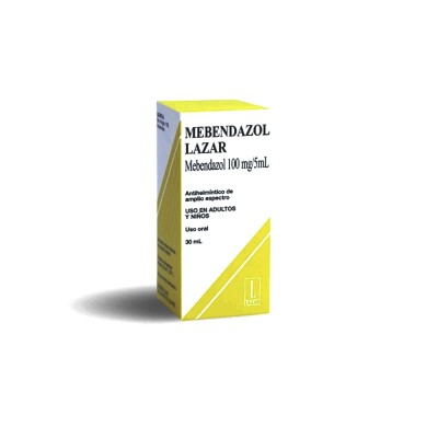 Mebendazol L Suspensión 30 Ml. Mebendazol L Suspensión 30 Ml.