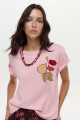Remera Garden Rosa