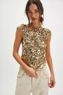 CAMISETA LATE LAST NIGHT Oro