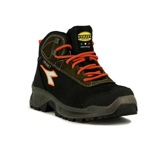 Bota De Seguridad Diadora Utility S3 Wr Ci Src Negro-verde