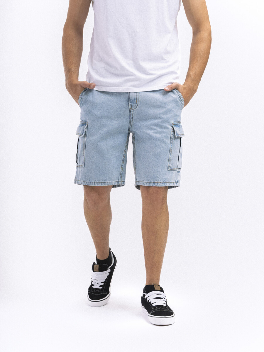 Bermuda Jean Cargo - Celeste 