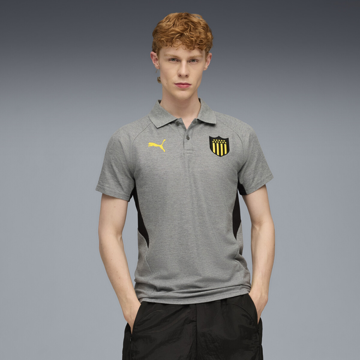 Polo Peñarol CAP 78214609 - Gris 