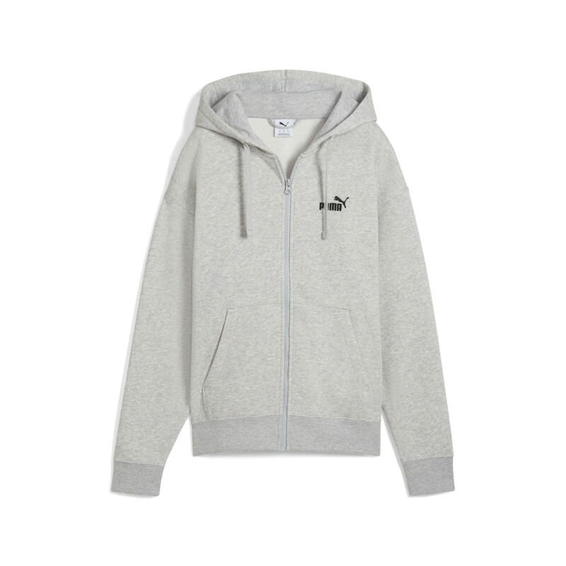 Abrigo ESS Small Nº1 Logo Comf. Full Zip Hoodie de Mujer Gris
