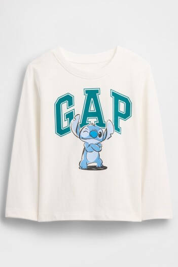 Remera Manga Larga Gráfico Toddler Niño New Off White