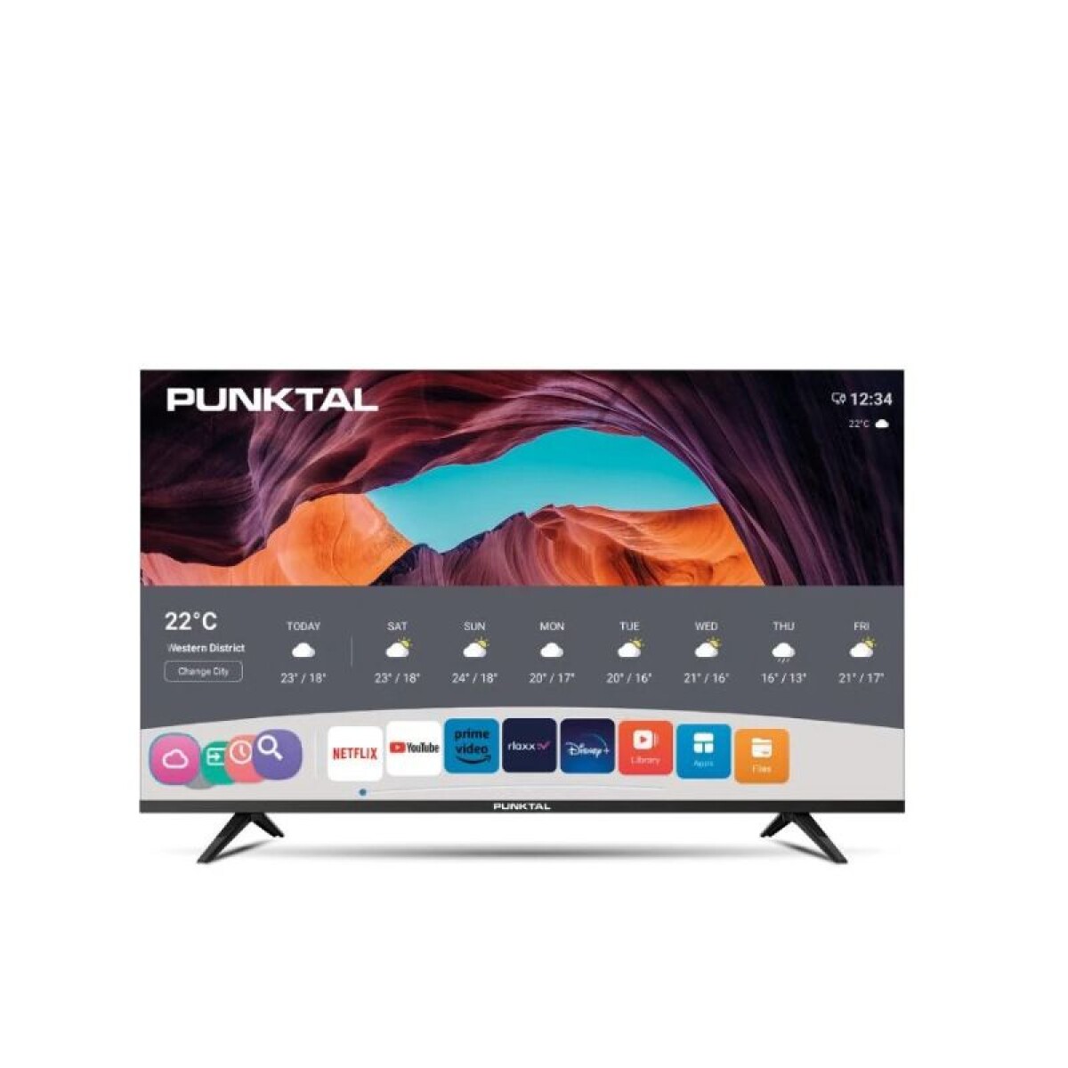 PANTALLA SMART TV PUNKTAL 40" 