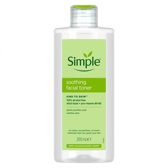 SIMPLE FACIAL TONER SOOTHING X 200ML única