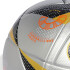 Pelota Adidas Euro 24 Plata-Negro-Naranja