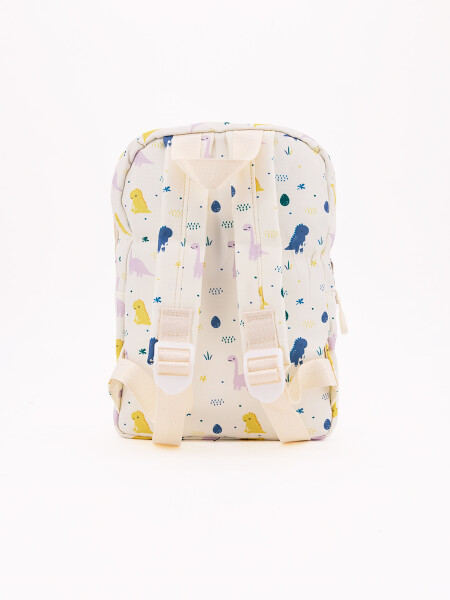 MOCHILA PREESCOLAR DINO AZUL