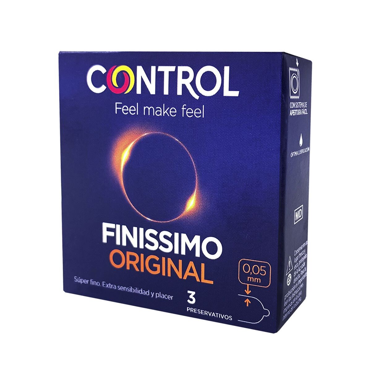 CONTROL ADAPTA FINISSIMO CONDOMS CJ X 3 