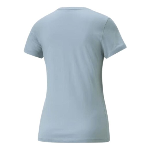 Remera Puma Moda Dama ESS Logo Tee Celeste S/C