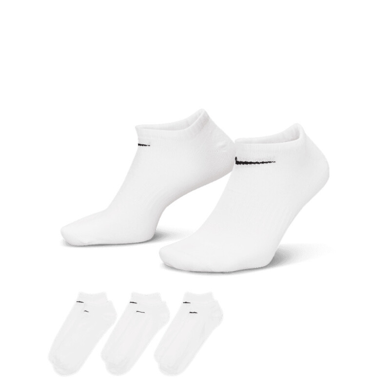 Medias Nike Everyday 3-Pack de Hombre Blanco