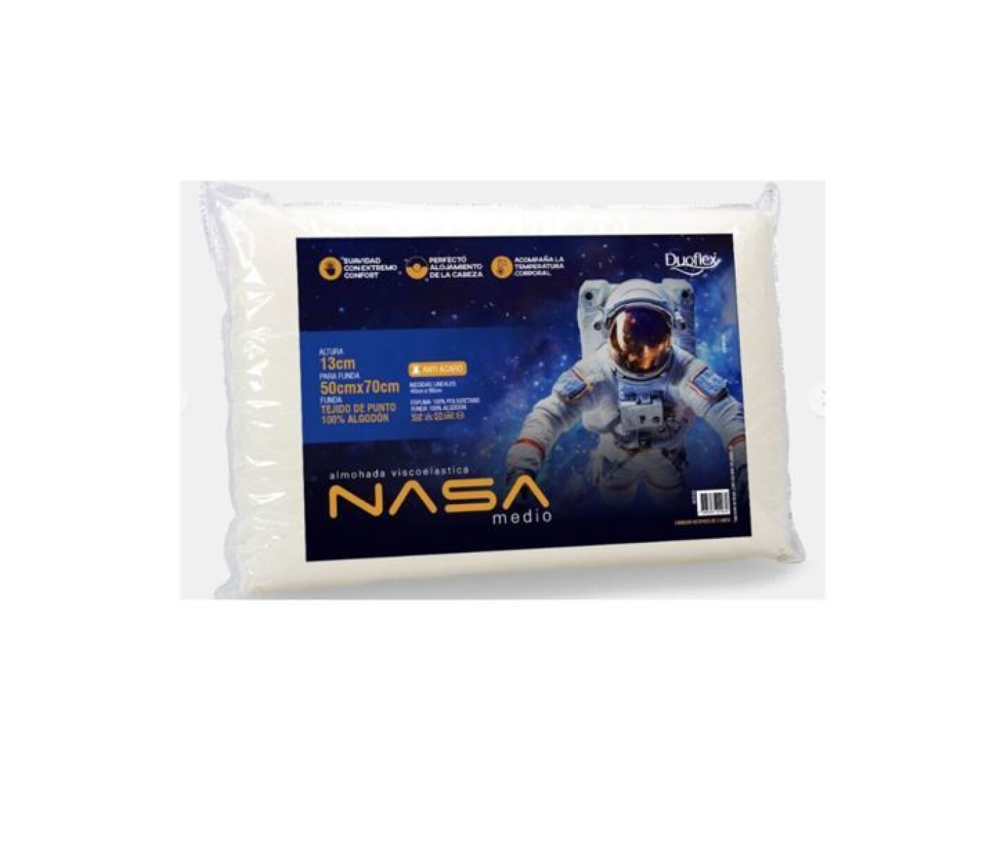 Almohada Nasa Duoflex Viscoelástica 816NS3100 