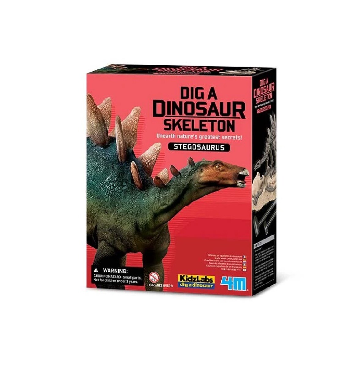 KIT EXCAVACION STEGOSAURUS SKELETON 