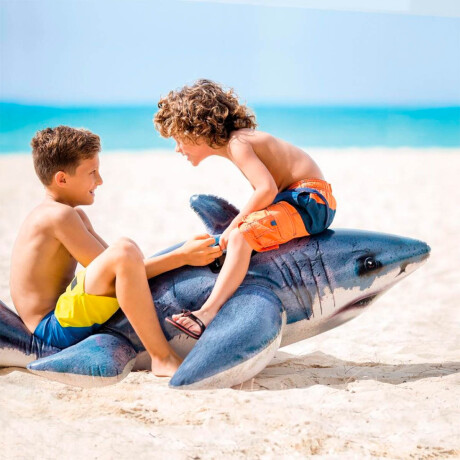 Inflable Intex Para Piscina Playa Tiburon Montable Inx057525