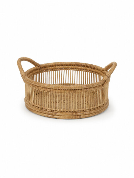 CANASTO REDONDO BEIGE