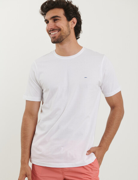 520958 T-SHIRT HARRINGTON LABEL Blanco