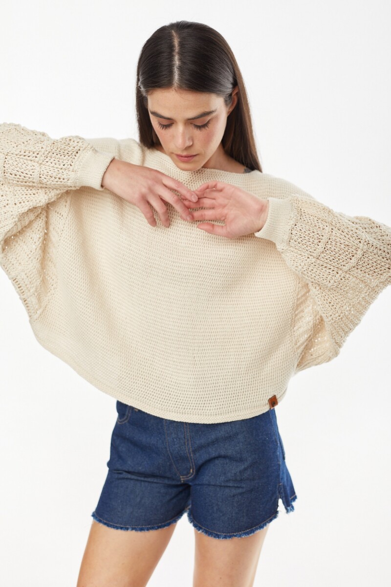 Sweater Agora Crudo