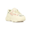 Austral Calzado Casual Katie C/plataforma Acordonado - Beige/rosado Beige-rosado